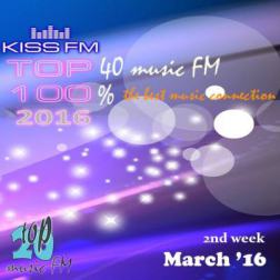 Сборник - Kiss FM Top-40 March - 2nd week (2016) MP3