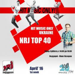 Сборник - Radio NRJ Ukraine Top-40 April - 1st week (2016) MP3