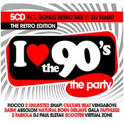 VA - I Love The 90s: The Retro Edition [5CD] (2018) MP3